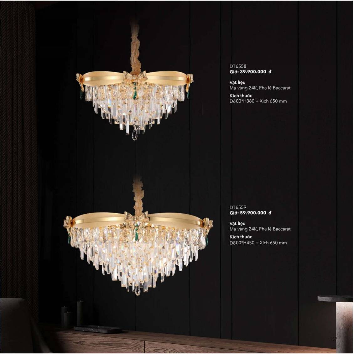 Đèn trang trí ZEMBA Lighting Catalogue và Bảng giá mới nhất /Page 